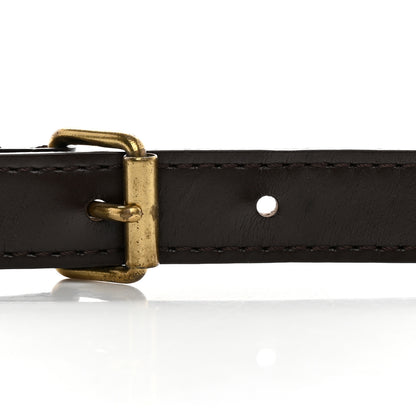 Louis Vuitton Calfskin Adjustable Speedy Bandouliere Shoulder Strap Brown 3 of 8