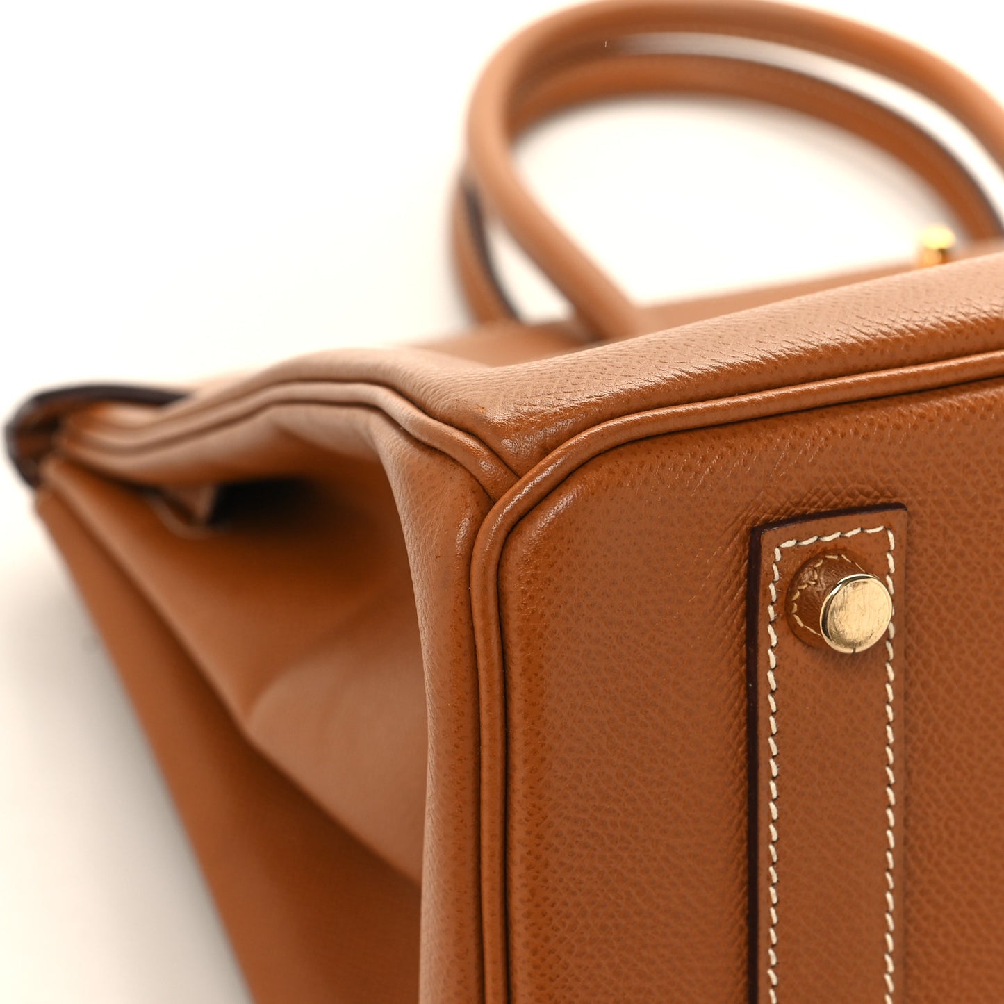 Epsom Birkin 35 Gold