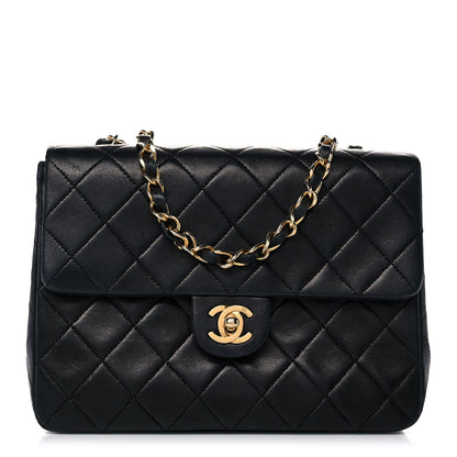 Chanel Lambskin Quilted Mini Square Flap Black 1 of 14