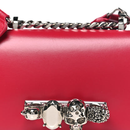 Alexander McQueen Calfskin Mini Jeweled Knuckle Satchel Lipstick 7 of 9