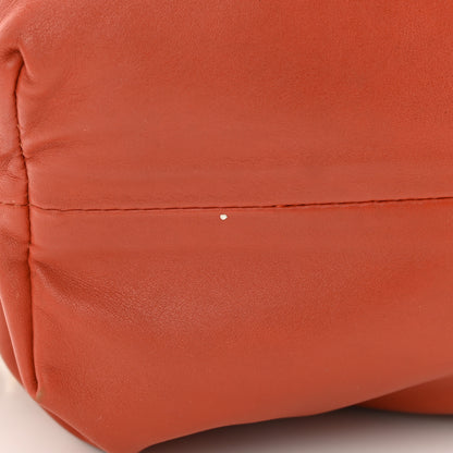 Bottega Veneta Calfskin The Pouch Chain Orange 13 of 16