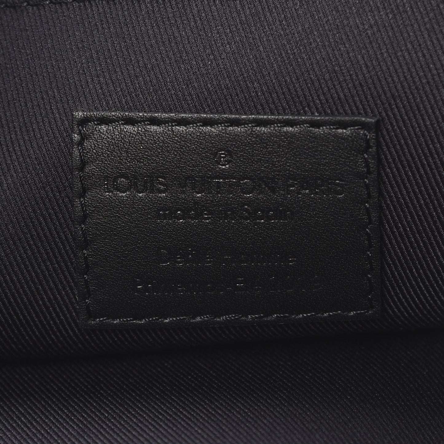 Taurillon Monogram Solar Ray A4 Pouch Black