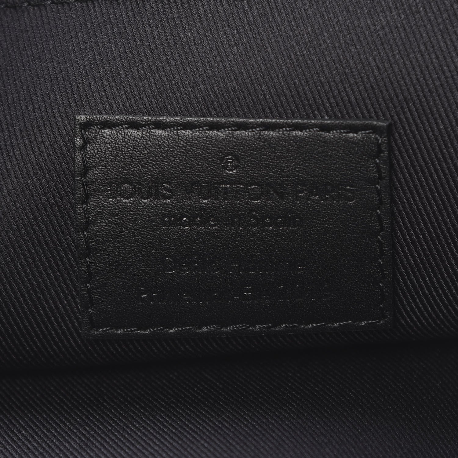 Louis Vuitton Taurillon Monogram Solar Ray A4 Pouch Black 6 of 7
