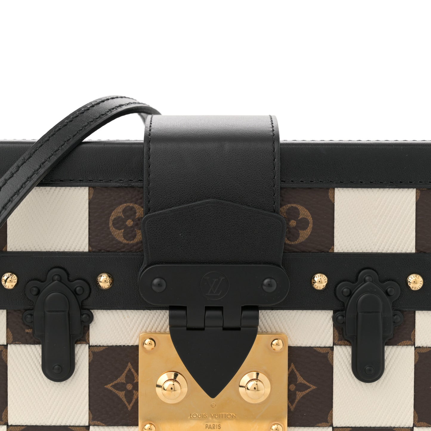 Monogram Tressage Petite Malle Creme