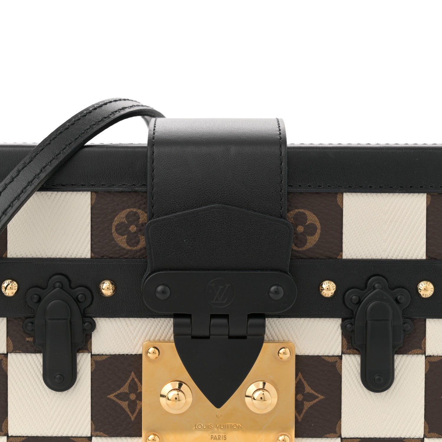 Louis Vuitton Monogram Tressage Petite Malle Creme 8 of 12