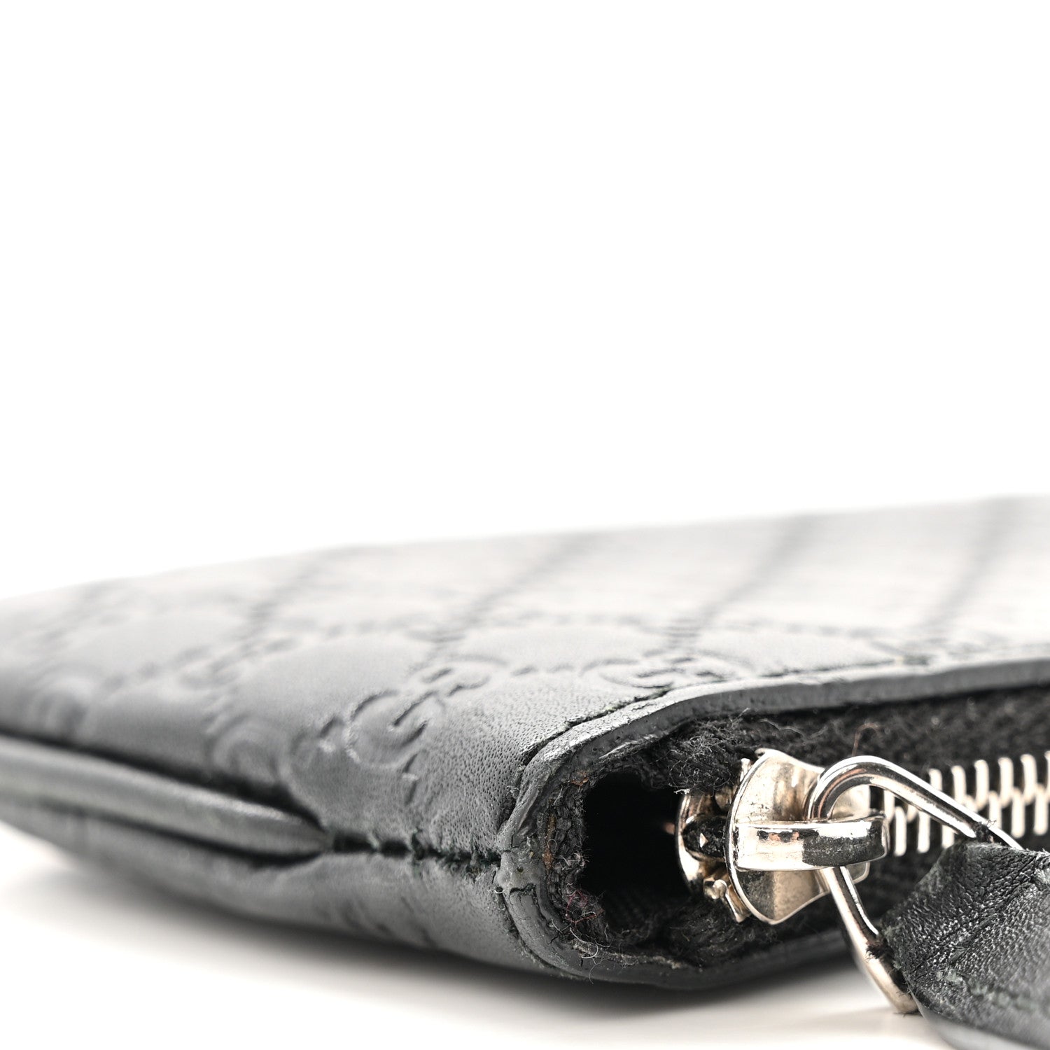 Gucci Microguccissima Key Ring Coin Case Black 8 of 8