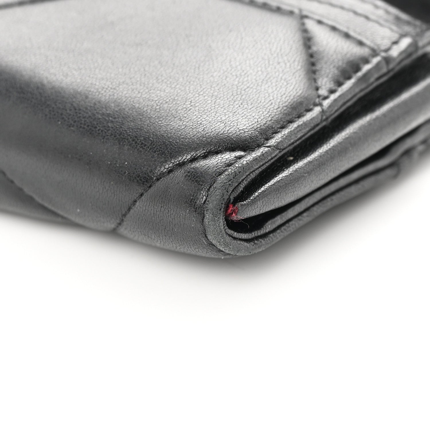 Chanel Lambskin Quilted Chanel 19 Flap Wallet Black 17 of 18