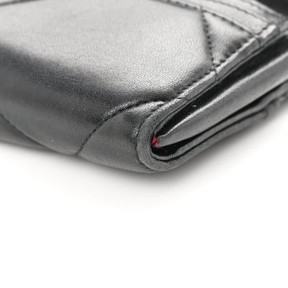 Chanel Lambskin Quilted Chanel 19 Flap Wallet Black 17 of 18