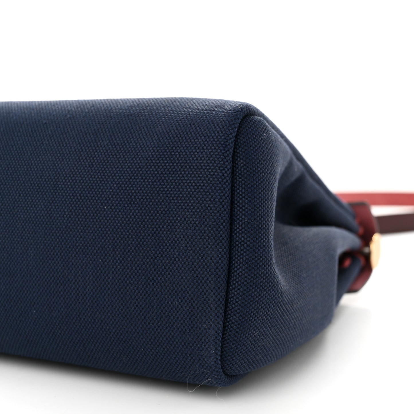 Toile Militaire Vache Hunter Herbag Zip Retourne 31 PM Rouge Sellier Bleu Marine