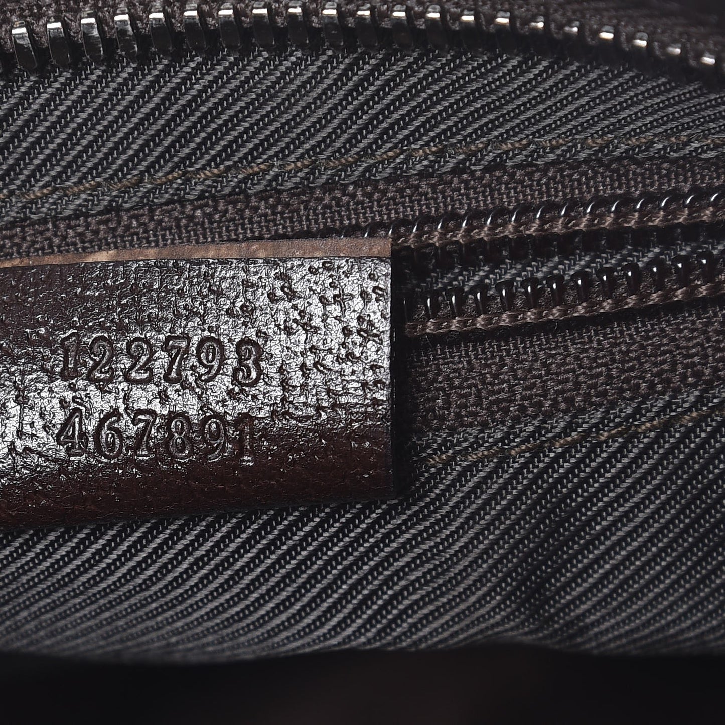 Monogram Flat Messenger Bag Dark Brown