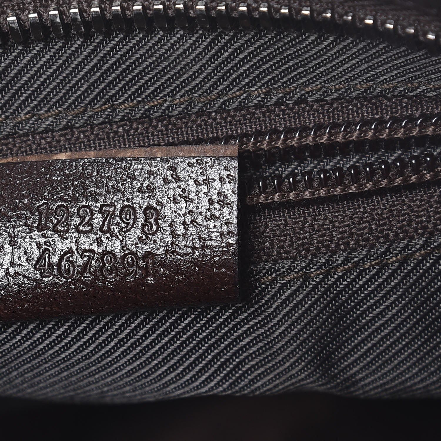 Gucci Monogram Flat Messenger Bag Dark Brown 7 of 13