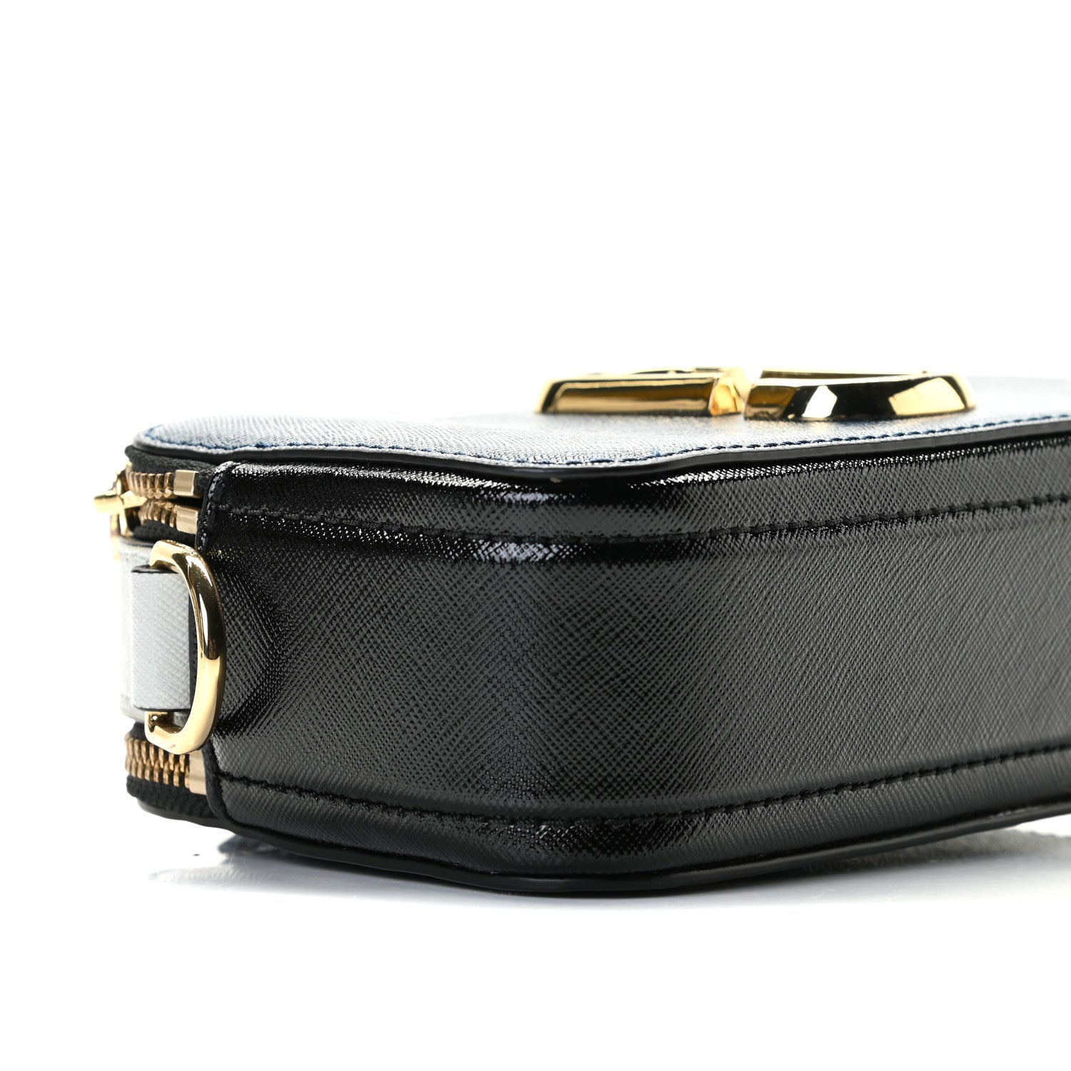 Marc Jacobs Saffiano Small Snapshot Camera Bag Blue Sea 6 of 8
