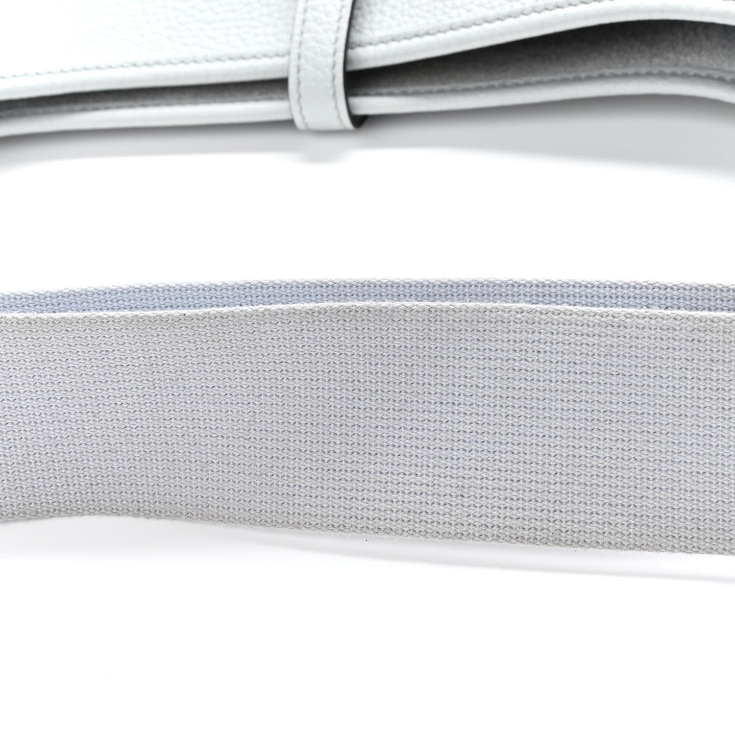 Hermes Taurillon Clemence Evelyne III PM Bleu Pale 12 of 14