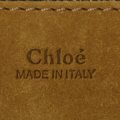 Chloe Suede Smooth Calfskin Nano Drew Shoulder Bag Caramel 6 of 9