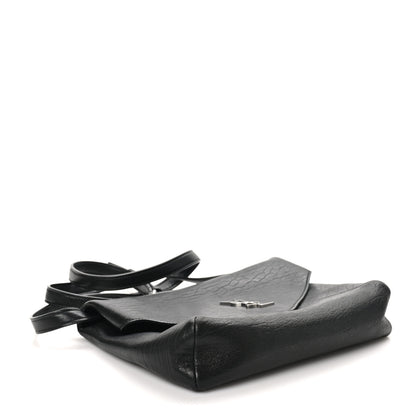 Saint Laurent Lambskin Cassandre Envelope Messenger Black 3 of 10
