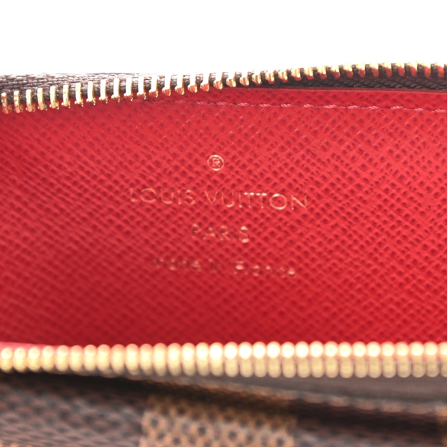 Louis Vuitton Damier Ebene Recto Verso Card Holder Red 6 of 6