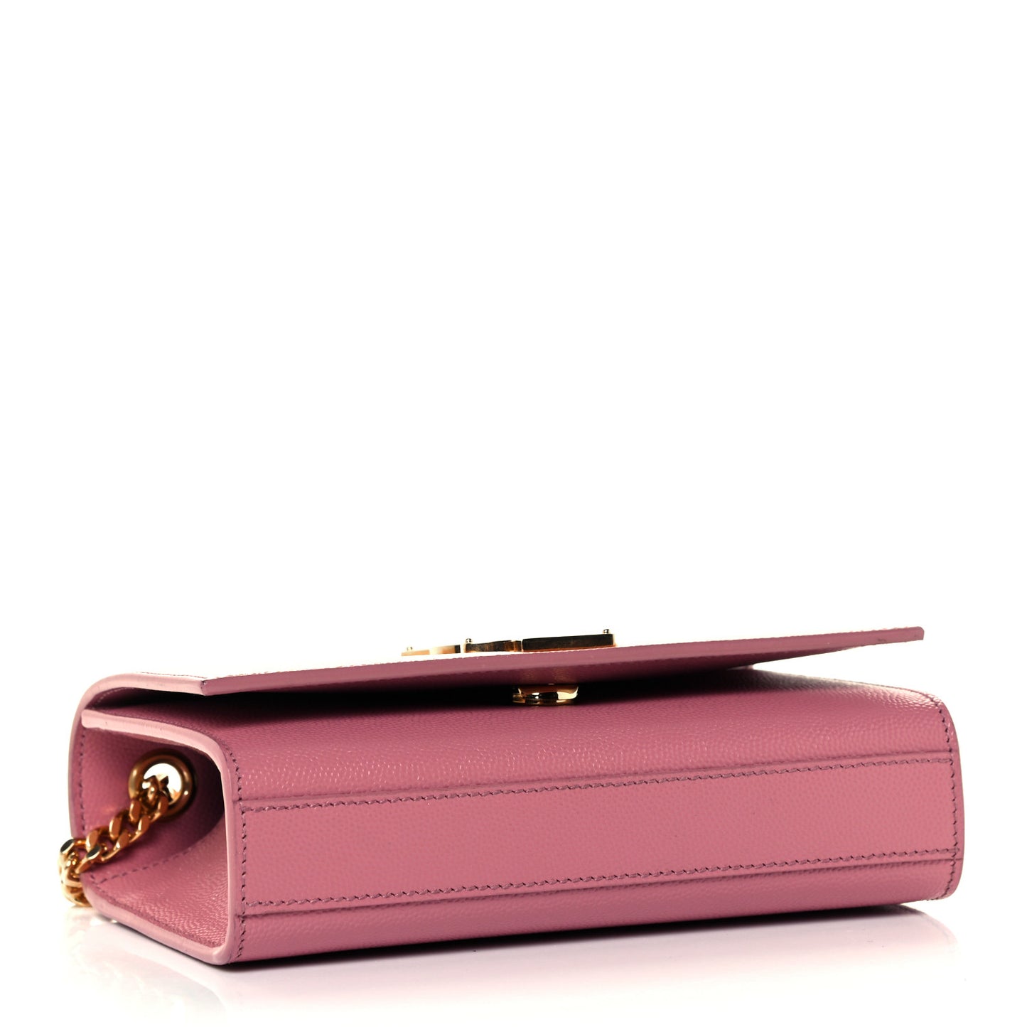 Grain De Poudre Small Classic Monogram Kate Satchel Old Rose