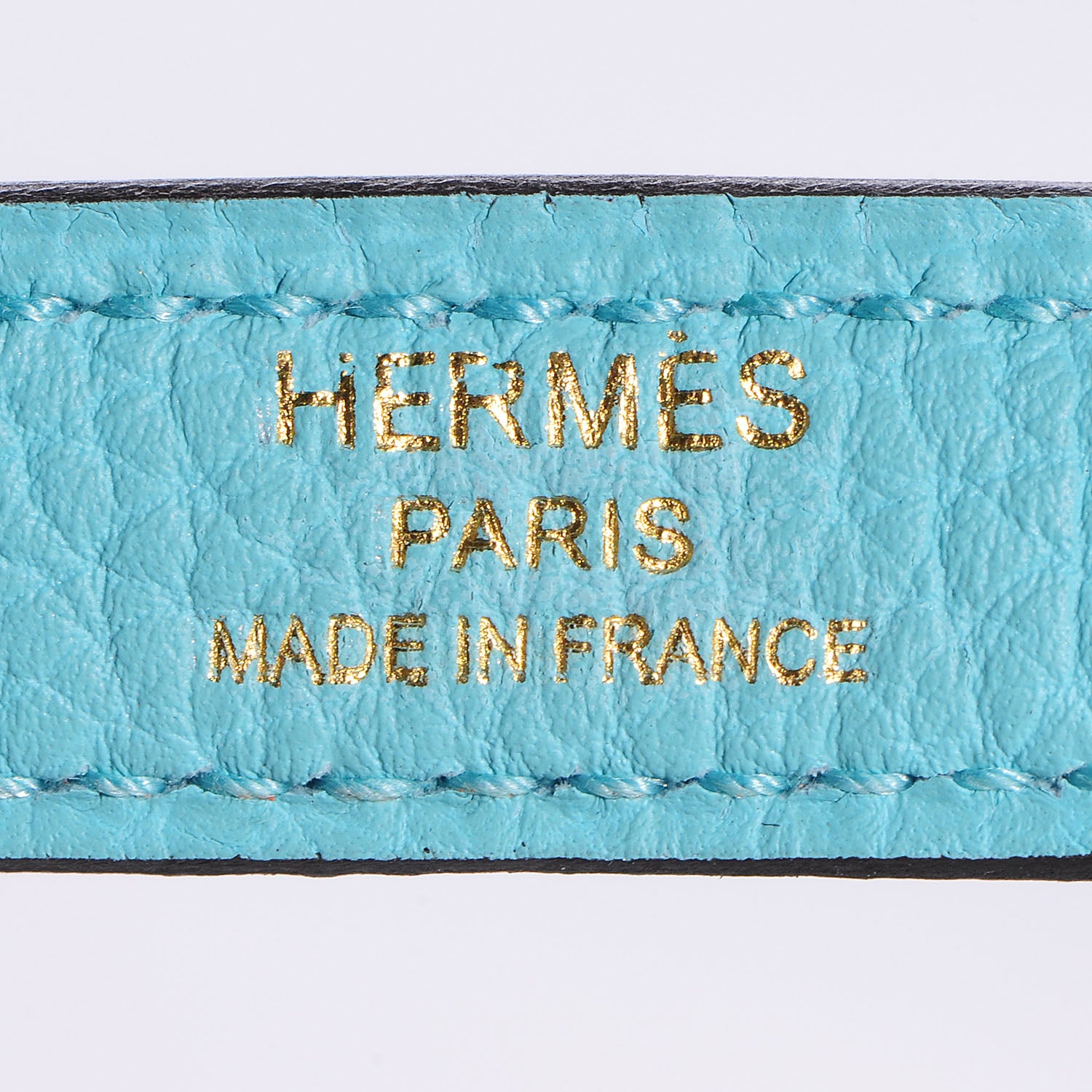 Hermes Togo Kelly Retourne 32 Bleu Atoll 5 of 28