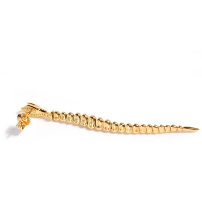 Tiffany 18K Yellow Gold Elsa Peretti Snake Earrings 3 of 5