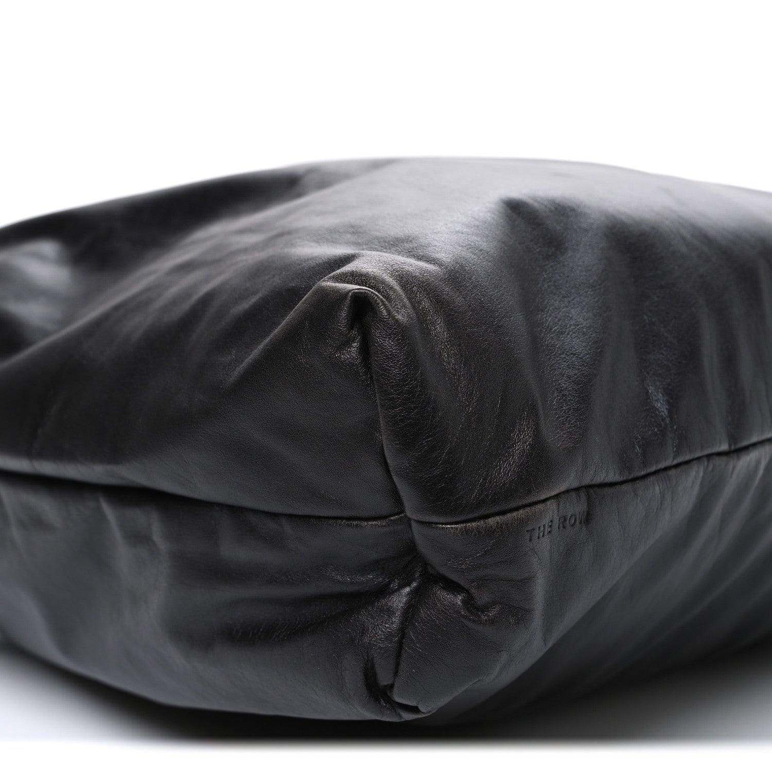 The Row Light Nappa Pim Bag Dark Brown 9 of 9