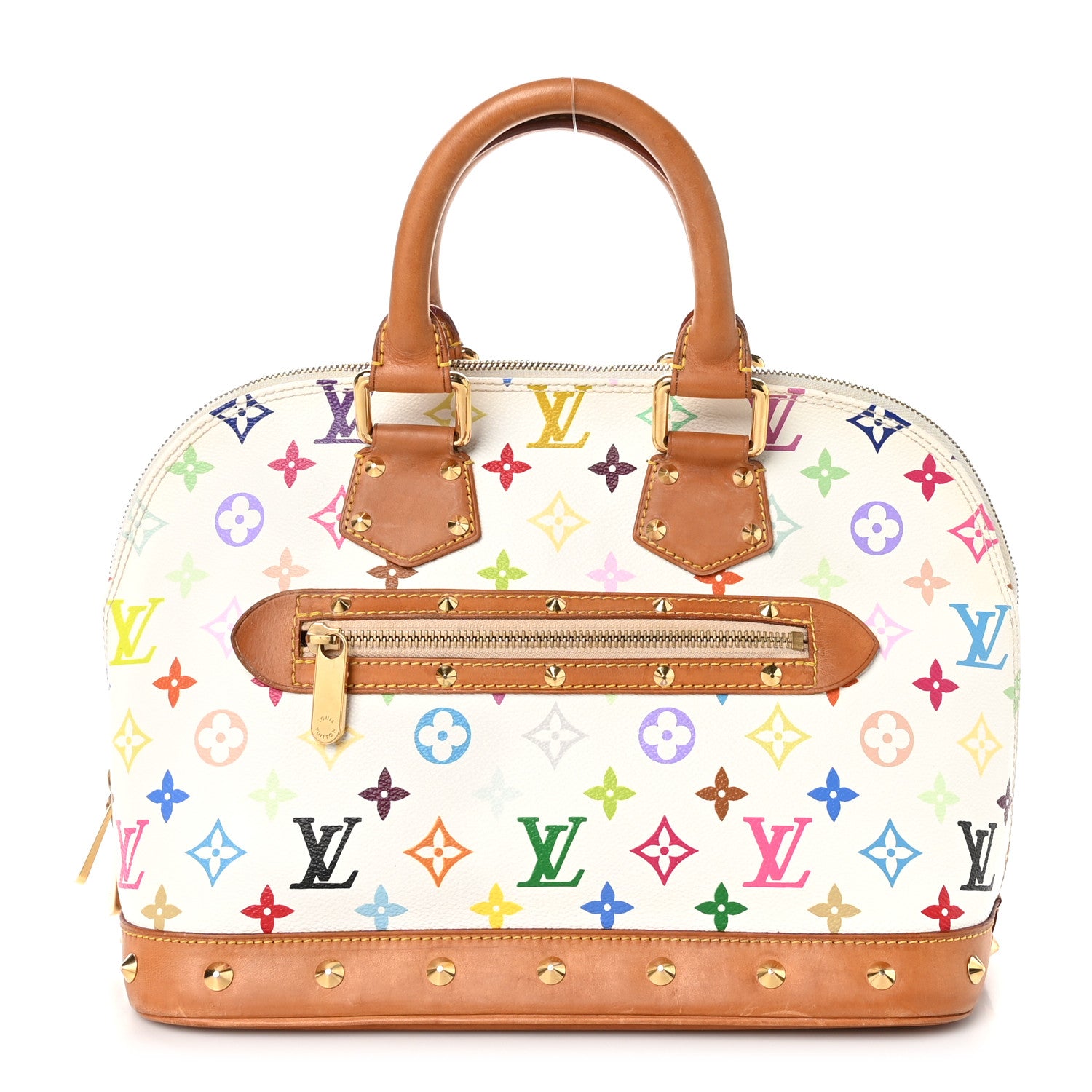 Louis Vuitton Monogram Multicolor Alma White 1 of 13
