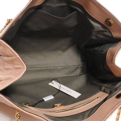 Marc Jacobs Leather Quilted Juliette Tote Blush 5 of 9