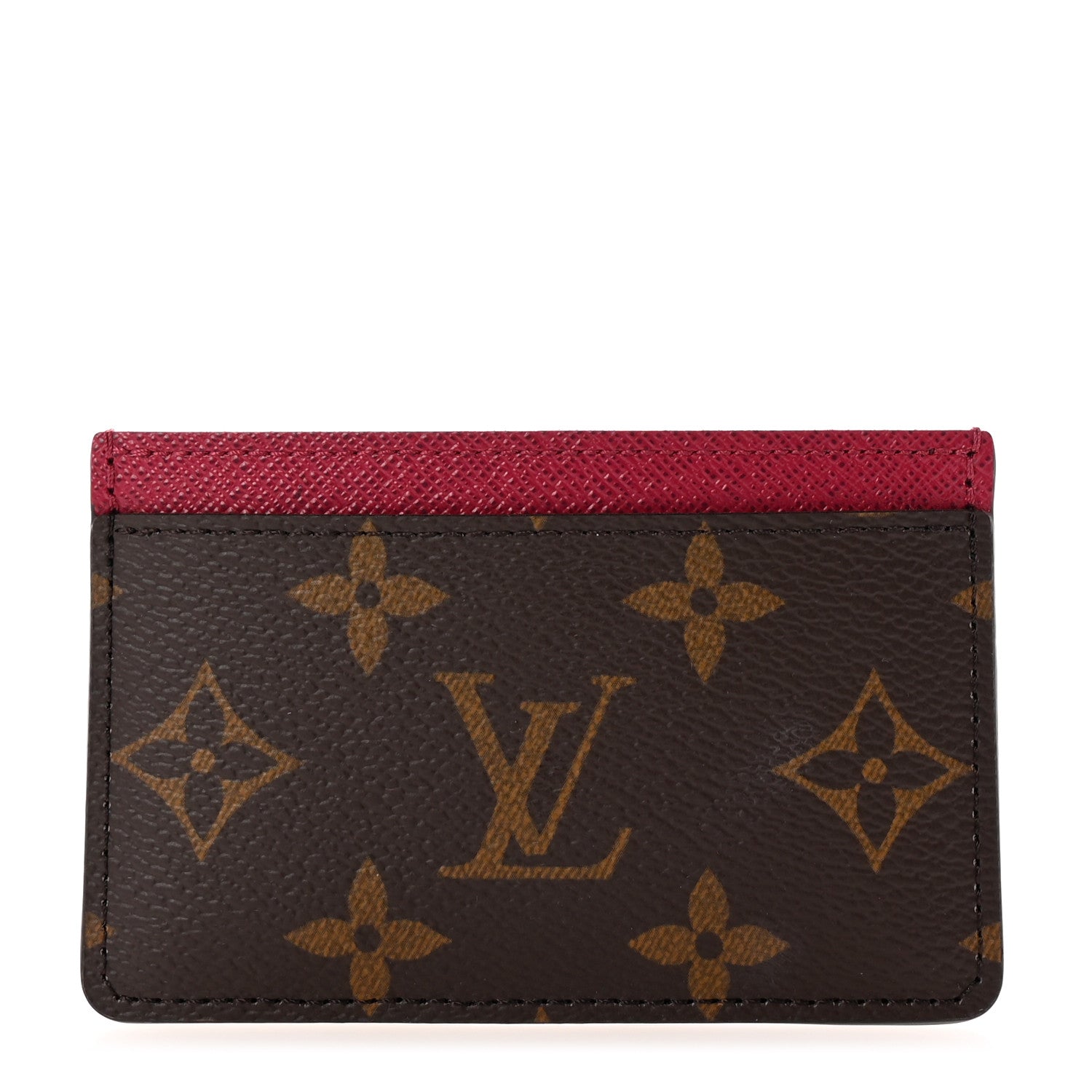 Louis Vuitton Monogram Card Holder Fuchsia 1 of 7