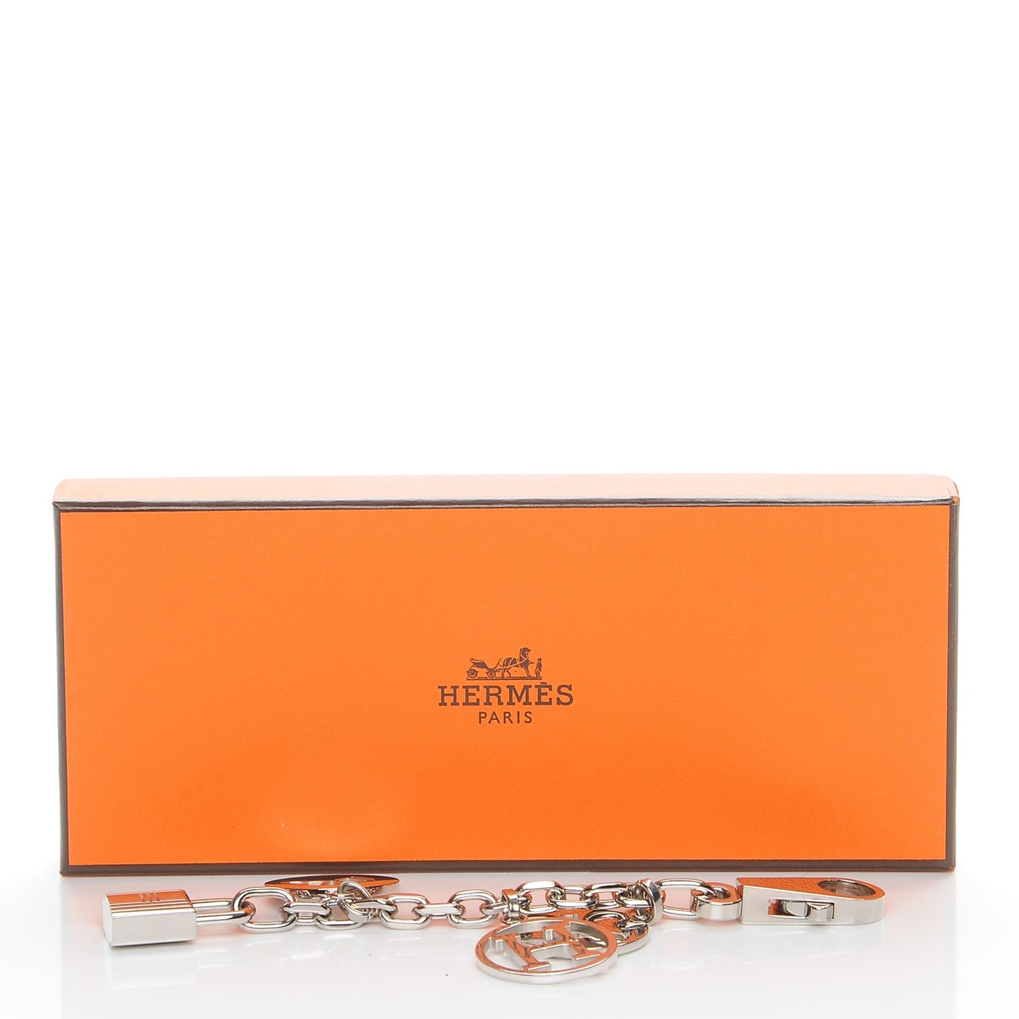 Palladium Breloque Bag Charm Silver