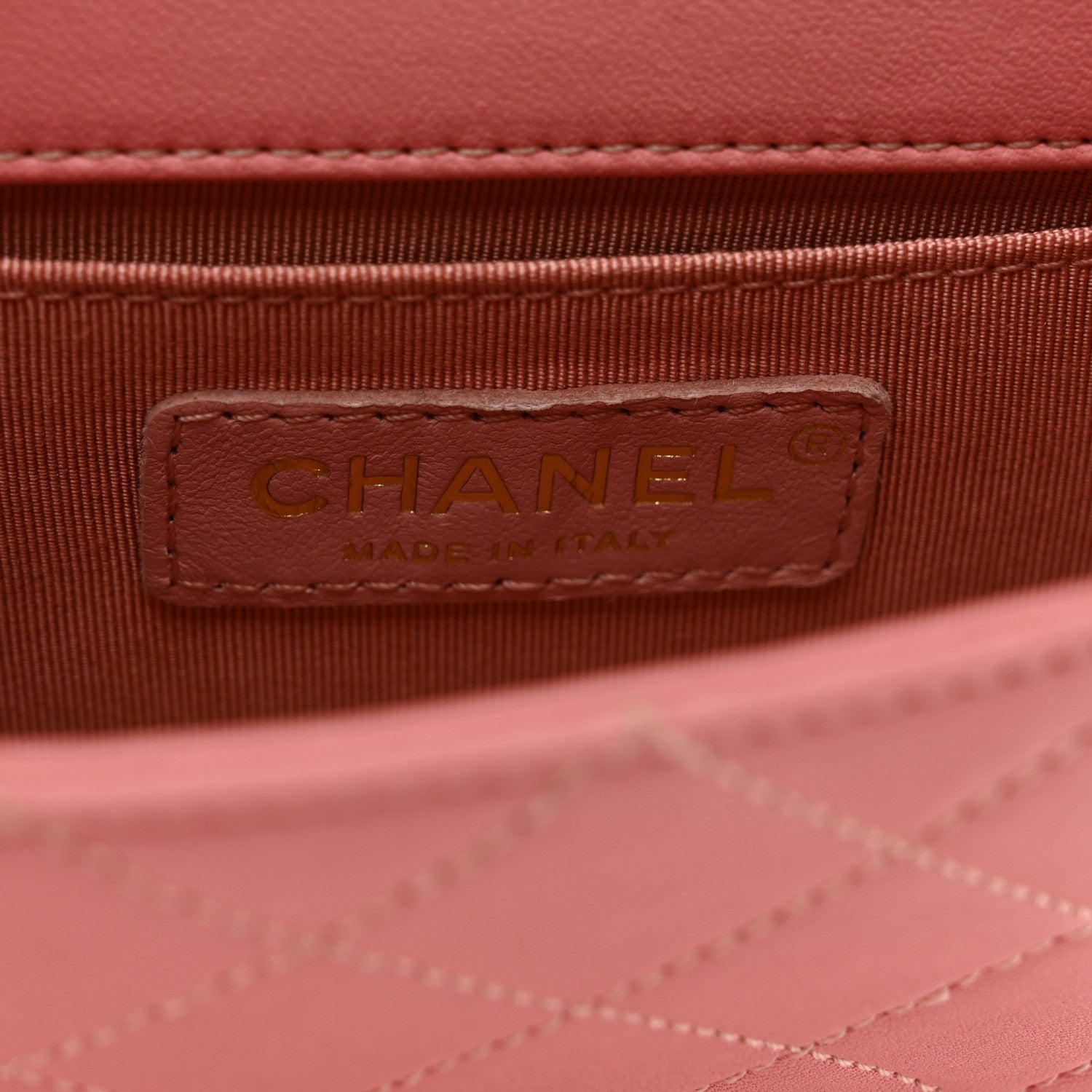 Chanel Lambskin Quilted Chic Pearls Flap Pink 7 of 11