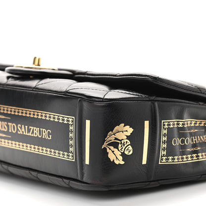 Chanel Hot Stamping Calfskin Tale Of Salzburg Flap Black 9 of 9