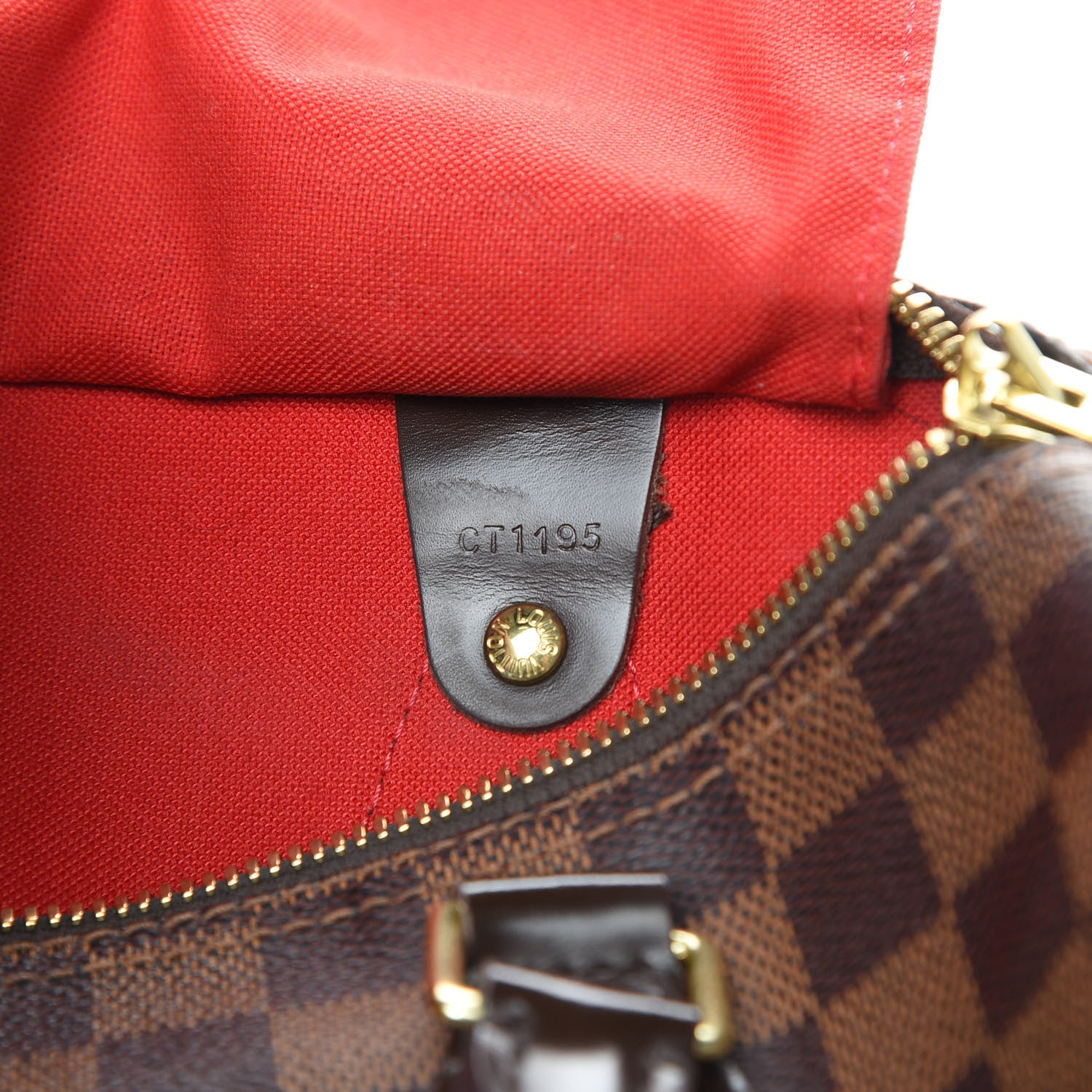 Louis Vuitton Damier Ebene Speedy Bandouliere 25 7 of 17