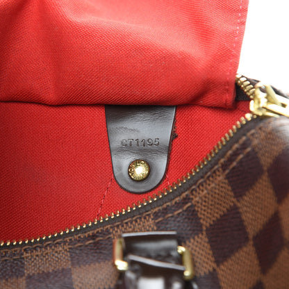 Louis Vuitton Damier Ebene Speedy Bandouliere 25 7 of 17
