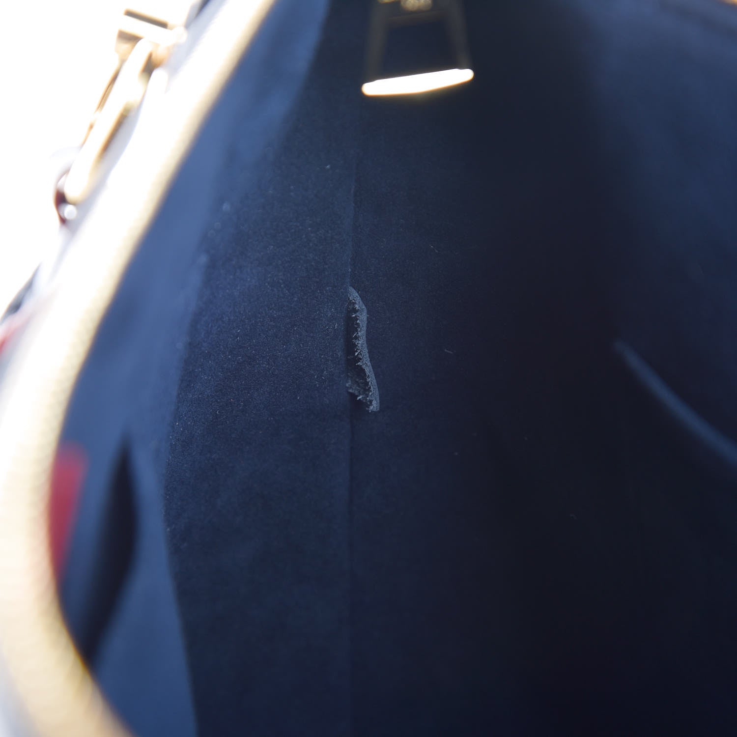 Louis Vuitton Empreinte V Tote MM Marine Rouge 8 of 12