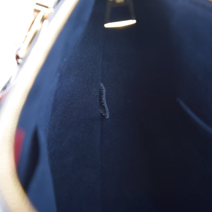 Louis Vuitton Empreinte V Tote MM Marine Rouge 8 of 12