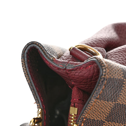 Louis Vuitton Damier Ebene Cuir Taurillon Brittany Bordeaux 12 of 17