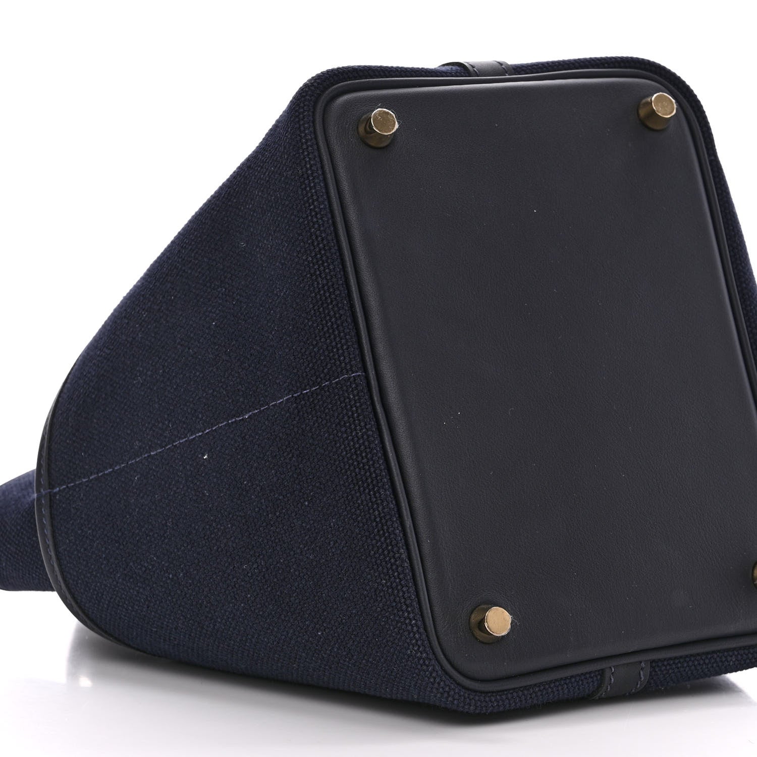 Hermes Toile Goeland Swift Cargo Picotin Lock 18 Bleu Marine 9 of 10