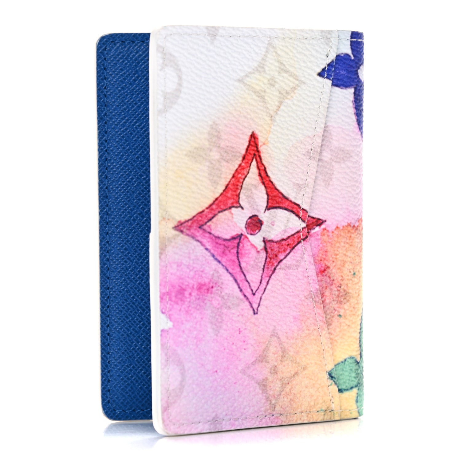 Louis Vuitton Monogram Watercolor Pocket Organizer NM Multicolor 2 of 8