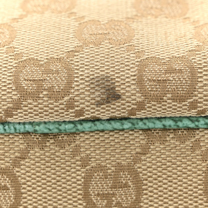 Gucci Monogram Web Boat Pochette Green 11 of 11