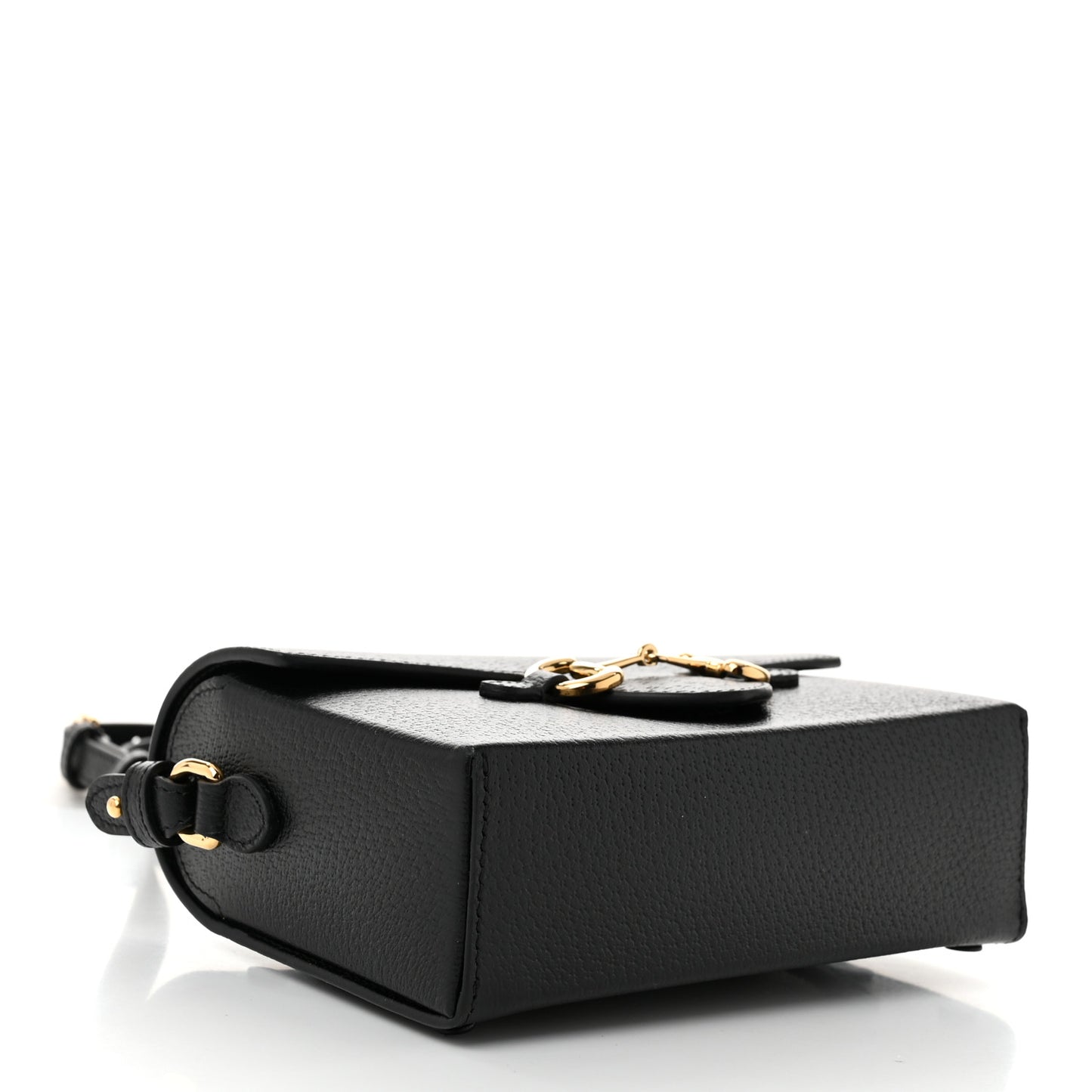 Calfskin Horsebit 1955 Shoulder Bag Black
