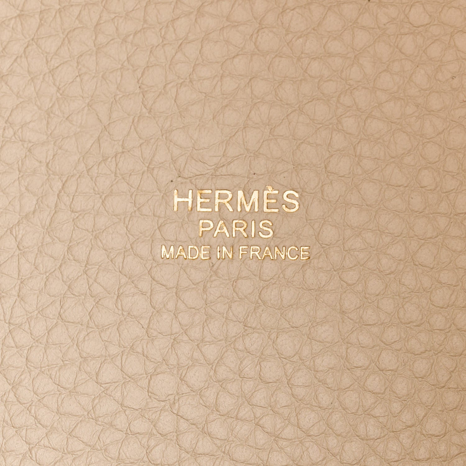 Hermes Taurillon Clemence Picotin Lock 18 PM Beton 6 of 13