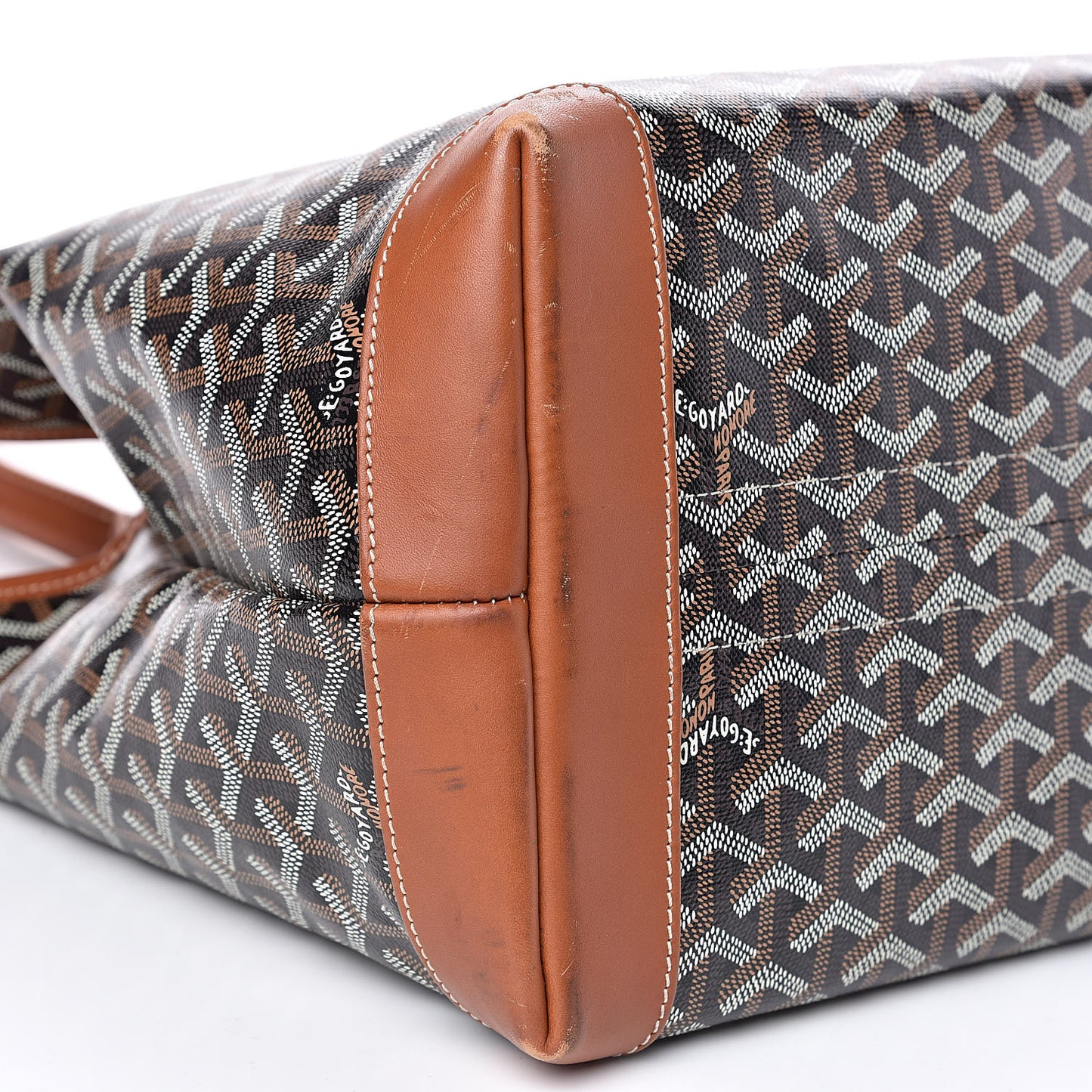 Goyardine Bellechasse Biaude MM Tote Black Gold