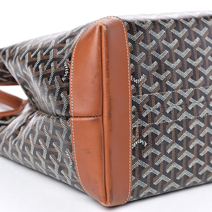 Goyard Goyardine Bellechasse Biaude MM Tote Black Gold 7 of 17
