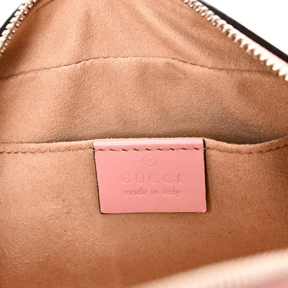Gucci Calfskin Matelasse Small GG Marmont Chain Shoulder Bag Wild Rose 6 of 10