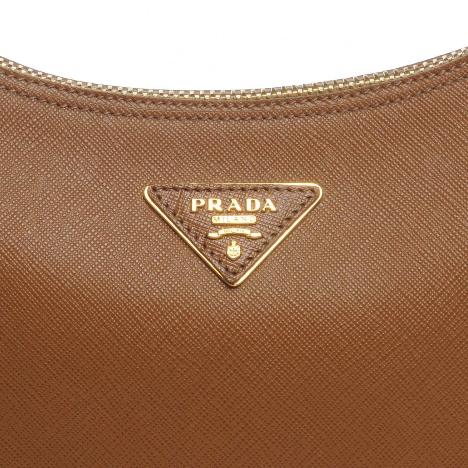 Prada Saffiano Lux Hobo Caramel 5 of 9