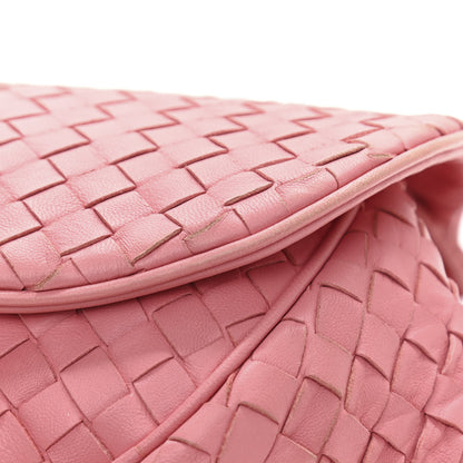 Bottega Veneta Nappa Intrecciato Messenger Bag Petal Pink 11 of 11
