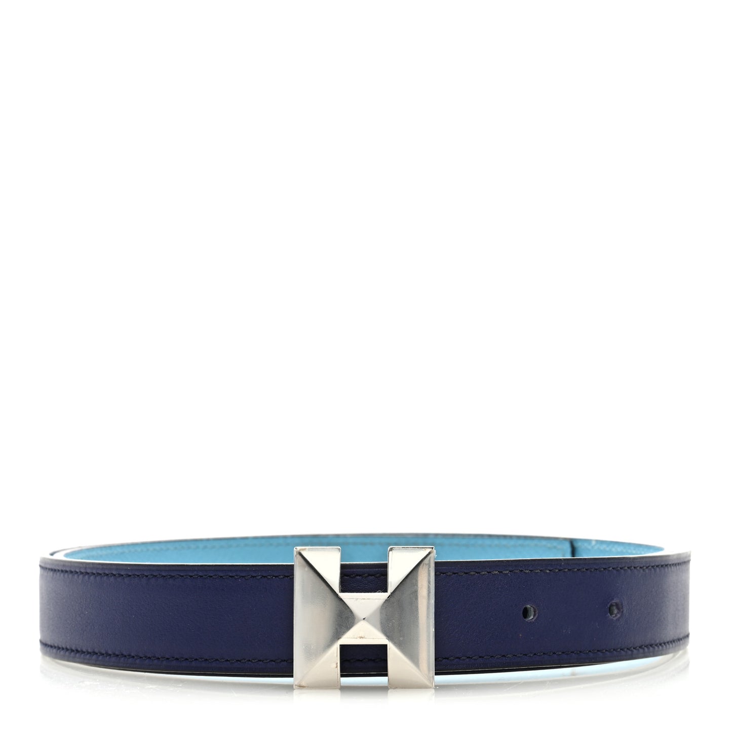 Swift Epsom 24mm Medor H Belt 80 32 Bleu Saphir Bleu Atoll