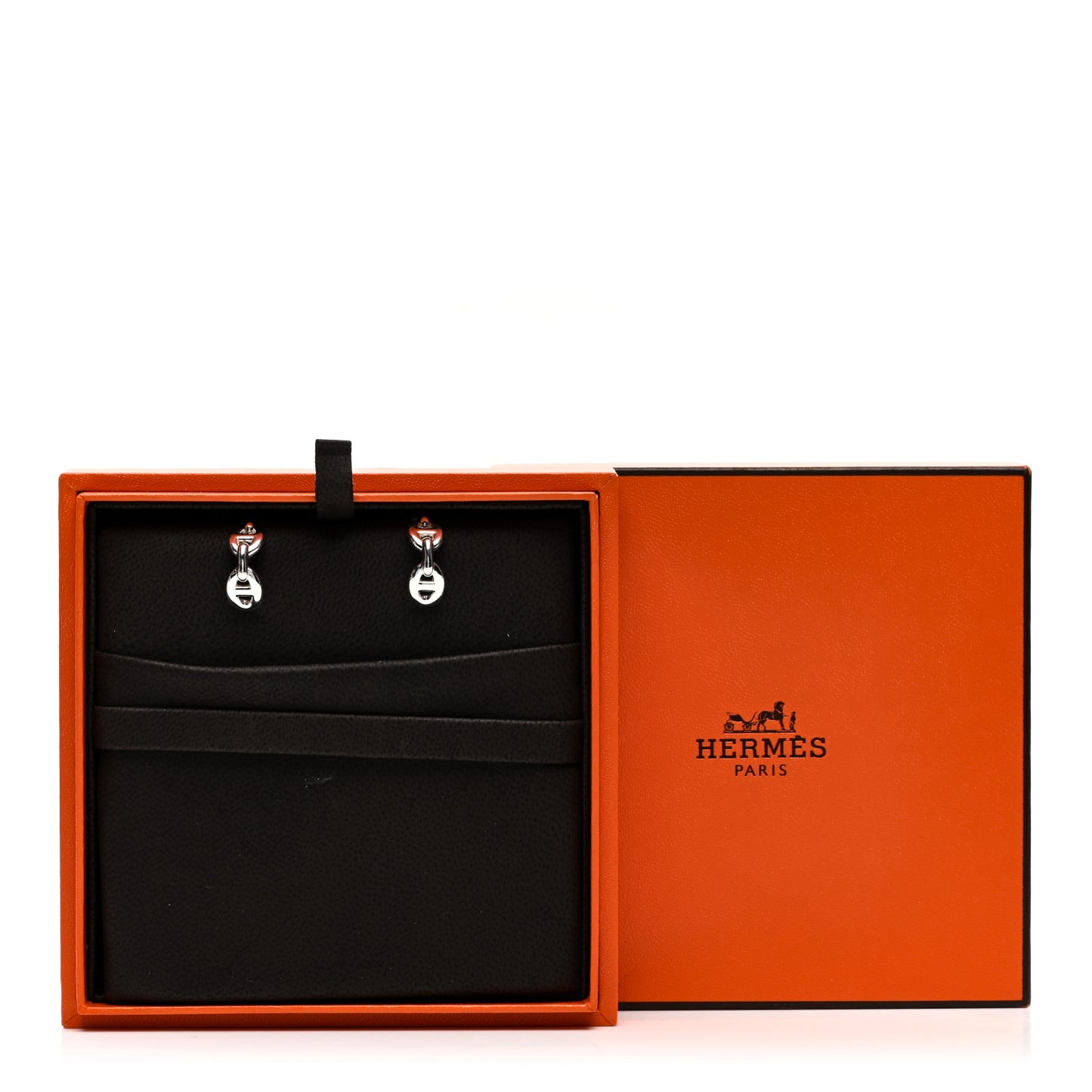 Sterling Silver Chaine D'Ancre Enchainee Climber Earrings