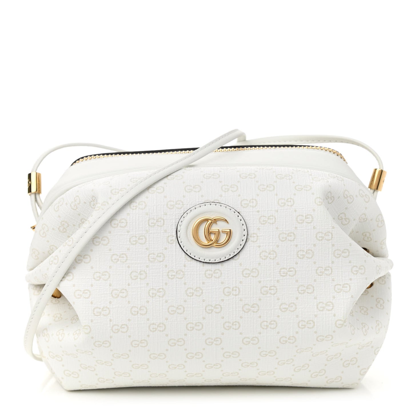 Mini Vintage GG Supreme Monogram GG New Candy Crossbody Great White