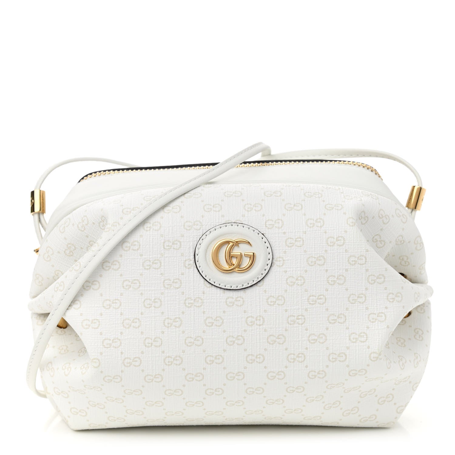 Gucci Mini Vintage GG Supreme Monogram GG New Candy Crossbody Great White 1 of 11