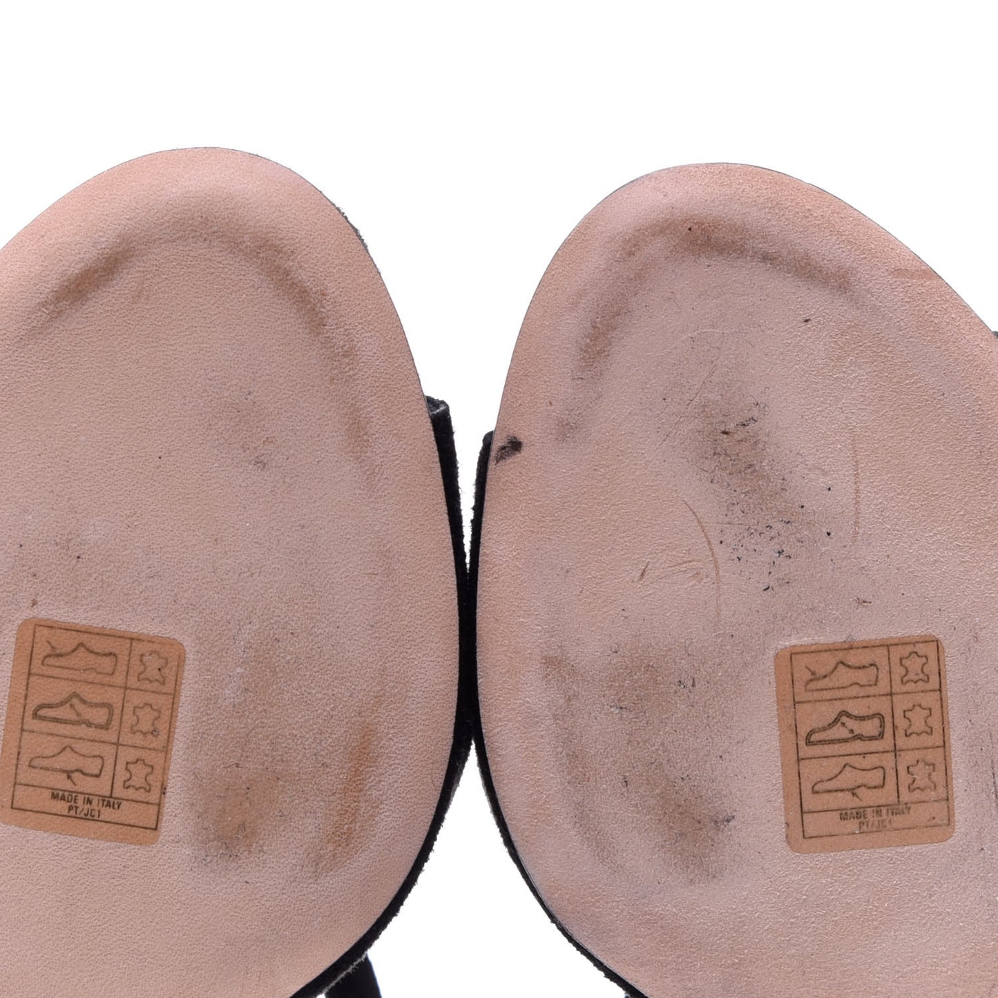 Suede Emily 100 Sandal 38 Black